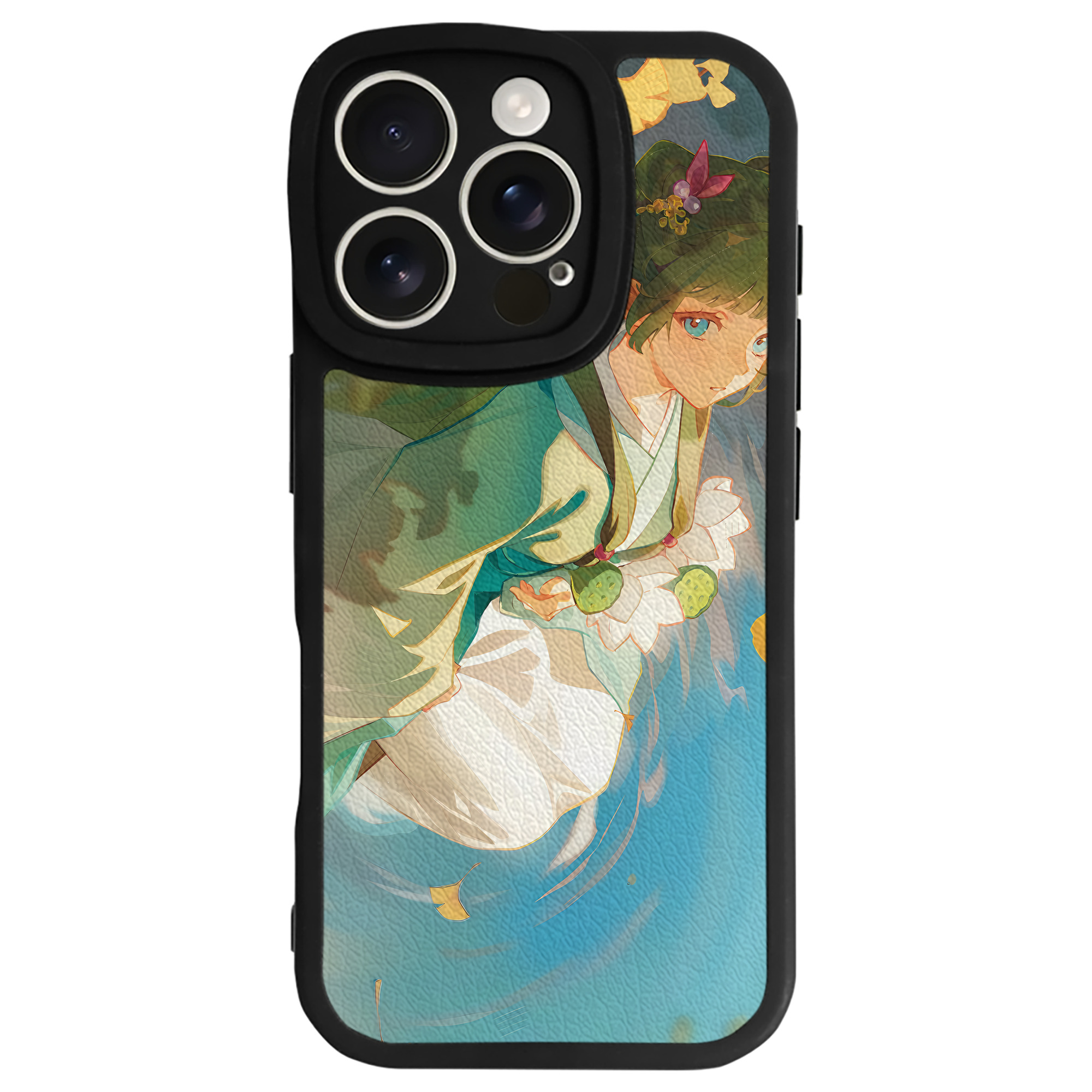 薬屋のひとりごと The Apothecary Diaries 【iPhone 16シリーズ対応】シリコンスマホケース（レザー調） 材質：シリコン